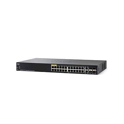 Cisco Sg350-28p 28-port Gigabit Poe Managed Sw (SG35028PK9NARF)