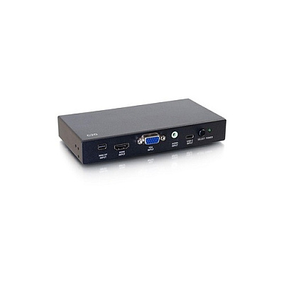 C2G Mini Dp, Usb C, Hdmi, Vga, 3.5mm Switch (40850)