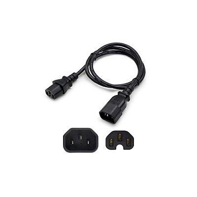 Add-On 3ft C14/c15 14awg 250v Power Cbl (ADDC142C1514A3F)