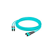 Add-On 21m 2xmpo F/f Om4 Aqua Fiber Patch Cbl (ADDTC21M242MPF4P)