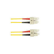 Black Box Om3 50/125 Multimode Fiber Optic Patch Cable - Ofnp Plenum, Sc To Sc, Yellow, 4-m (13.1-ft.), Gsa, Taa, Non-returnable/non-cancelable (FCMP10004MSCSCYL)