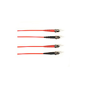 Black Box Os2 9/125 Singlemode Fiber Optic Patch Cable - Ofnp Plenum, St To St, Red, 10-m (32.8-ft.), Gsa, Taa, Non-returnable/non-cancelable (FCMPSM010MSTSTRD)