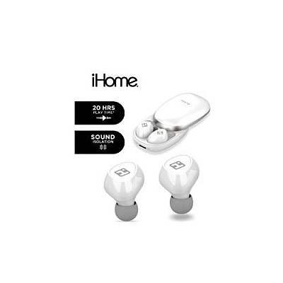 Ergoguys Ihome Ax-38 True Wireless Ear Bud White (HCAUBE110WT)