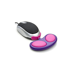 Ergoguys Mousebean Ergonomic Hand Rest Violet (HM68945)