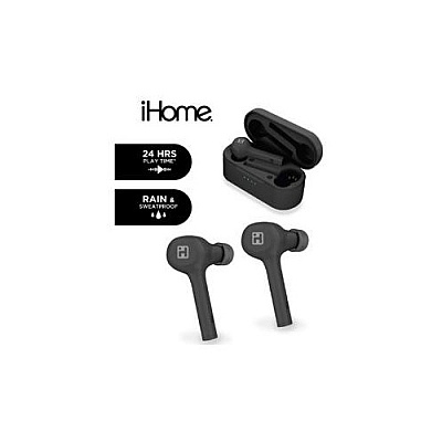 Ergoguys Ihome Xt-49 Wireless Ear Bud Stick Black (HMAUBE209BK)