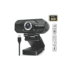 Ergoguys Phonix Hd Webcam 1080p With Mic Black (PHNXHDCAM)