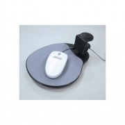Ergoguys Aidata Under Desk Swivel Mouse Pad Black (UM003B)
