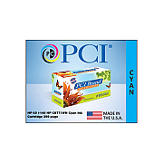 PCI Brand Eco-friendly Reman Hp 02 C8771wn #140 Cyan Ink Cartridge For Hp Photosmart C8180, D6160 , D7145, D7160, D7260, D7345, D7355, D7360, Hp D7460 (C8771WNRPC)