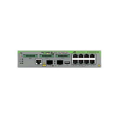 Allied Telesis 8-port 1gb Poe++, 2-port 100/1000x Sfp, (ATGS980EM/10H)