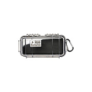 Deployable Systems Pelican 1030 Micro Case - Black / Clear (1030025100)