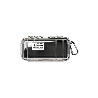 Deployable Systems Pelican 1030 Micro Case - Black / Clear (1030025100)