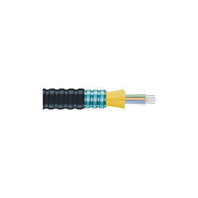 Black Box Fo Bulk Intrlock Arm In/outdr Dist Om3 Tb Pe 12 Fiber 250 Ft (FOBC35IOAM3BK12F250)