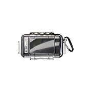 Deployable Systems Pelican 1015 Micro Case - Black / Clear (1015005100)