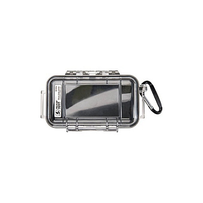 Deployable Systems Pelican 1015 Micro Case - Black / Clear (1015005100)