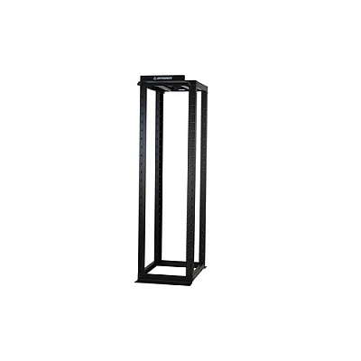 Leviton Mm20,4post 30 Fixed Rack 7ft,12-24,bk (MM20730FXD12B)
