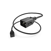 Uncommonx Power Cable C19-c20 Black 6ft P-lock (PWCDC19C2006FBKP)
