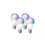 TP-Link Kasa Smart Wi-fi Light Bulb, Multicolor,4-pack (KL125P4)