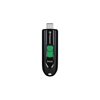 Transcend 128gb, Usb3.2, Pen Drive, Type-c, Capless, Black (TS128GJF790C)