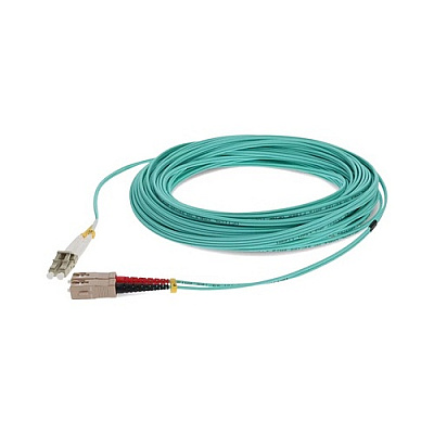 Add-On 30m Lc/sc M/m Taa Om4 Aqua Patch Cbl (ADDSCLC30M5OM4TA)