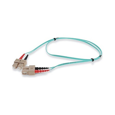 Add-On 5m Sc M/m Taa Om4 Aqua Fiber Patch Cbl (ADDSCSC5M5OM4TAA)