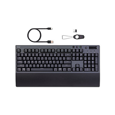 Thermaltake W1 Wireless Blue Switch Gaming Keyboard (GKBWOWBLSNUS01)