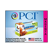 PCI Brand Compatible Sharp Mx-61ntma Magenta Toner Cartridge (24k Yield) For Sharp Mx2630n Mx2651 Mx3050 Mx3051 Mx3070 Mx3071 Mx3550 Mx3551 (MX61NTMAPCI)