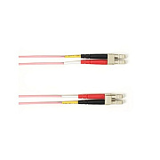 Black Box 10 Mm Fo Ptch Cbl Duplx Lszh Pink Lclc 7 Ft (FOLZH10LCLCPK7)