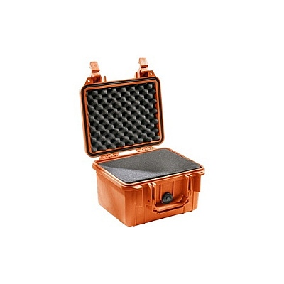 Deployable Systems Pelican 1300 Case - Orange W/ Foam (1300000150)