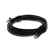 Add-On 10ft Rj-45 M/m Cat5e Black Cu Patch Cbl (ADD10FCAT5EBK)