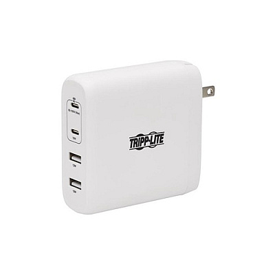 Tripp Lite Usb C Wall Charger 4port Compact Gan Tec (U280W04100C2G)