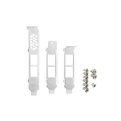 QNap Full-height/low-profile/flat Brackets For Dual-port Rj45 Nic (BRKTQXG10G2T)