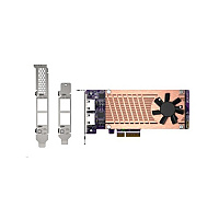 QNap Qm2 Series, 2 X Pcie 2280 M.2 Ssd Slots, Pcie Gen3 X 4 , 2 X Intel I225lm 2.5gbe Nbase-t Port (QM22P2G2T)