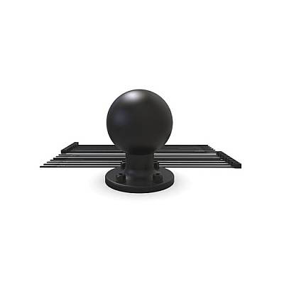 Mobile Demand Ram D Ball Mounting Kit For Back Of Dock (MULTIVMTMNTD)