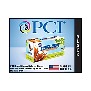 PCI Brand Compatible Ricoh 842307 Imc2500 Black Toner Cartridge 16.5k Yld For Ricoh Imc2000/imc2500/lanier Imc2000/imc2500/savin Imc2000/imc2500 (842307PCI)