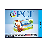 PCI Brand Eco-friendly Reman Epson T802xl T802xl220-s High Capacity Cyan Ink Cartridge For Epson Workforce Pro Wf-4720, Wf-4730, Wf-4734, Wf-4740 (T802XL220PCI)