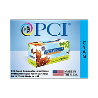 PCI Brand Eco-friendly Reman Xerox 106r03900 106r3900 High Yield Cyan Toner Cartridge 10100 Pg Yield For Xerox Versalink C600 And C605 Series Printers (106R03900PCI)