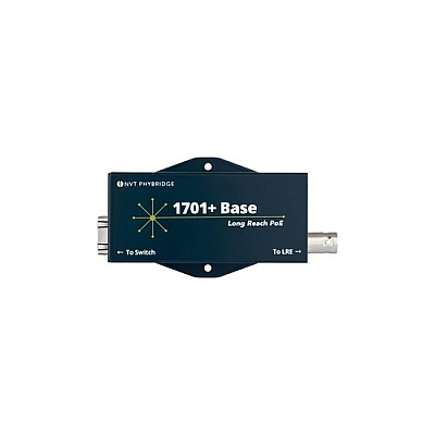 Obsidian Integrations 1701+ Base; Long Reach Poe++ Eoc Extender When Paired With Nv-ec1701pls-lk (50 Watts) (NVEC1701PLSBSE)