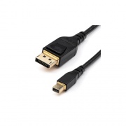 Startech.Com 3ft 8k Mini Dp To Displayport 1.4 Cable (DP14MDPMM1MB)