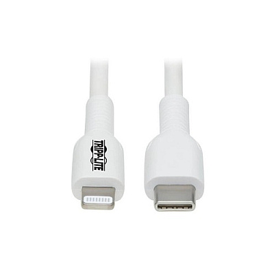 Tripp Lite Usb C To Lightning Sync/charge Cable Whi (M10201MWH)