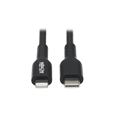 Tripp Lite Usb C To Lightning Sync/charge Cable Bla (M10202MBK)