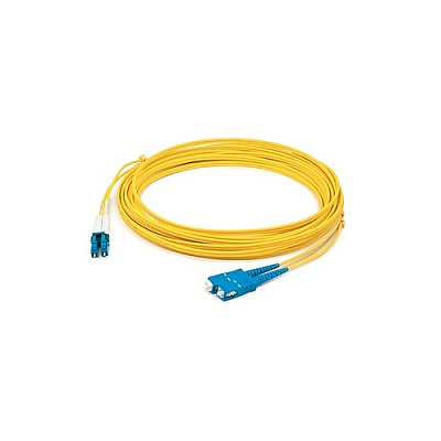Add-On 2m Lc/sc M/m Os2 Yellow Fiber Patch Cbl (ADDSCLC2M9SMFP)