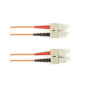 Black Box 62.5 Mm Fo Patch Cable Duplx, Pvc, Orange, Scsc 17 Ft (FOCMR62SCSCOR17)