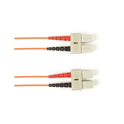 Black Box 62.5 Mm Fo Patch Cable Duplx, Pvc, Orange, Scsc 17 Ft (FOCMR62SCSCOR17)