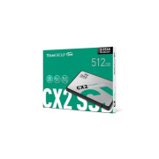 Tech Data Corporation Teamgroup Cx2 2.5 512gb Sata Iii 3d Nand Internal Solid State Drive (ssd) Retail (T253X6512G0C101)