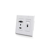C2G Hdbaset + Vga, 3.5mm Transmitter (C2G30017)