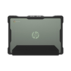 Max Cases Extreme Shell-s For Hp G6 Chromebook Clamshell 14ft Black-clear Pc (HPESSG6EE14BCLR)