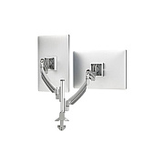 Chief Manufacturing K1 Clmn Mnt 2-mon Dual 2l Arms Slv Taa (K1C220SG)