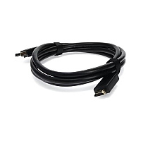 Add-On 2m Displayport Male To Hdmi Male Black Cable Which Requires Dp++ For Resolution Up To 3840x2160 (4k Uhd) (DISPORT2HDMIMM2M)