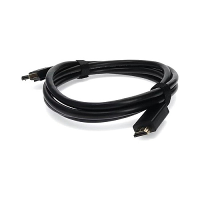 Add-On 2m Displayport Male To Hdmi Male Black Cable Which Requires Dp++ For Resolution Up To 3840x2160 (4k Uhd) (DISPORT2HDMIMM2M)