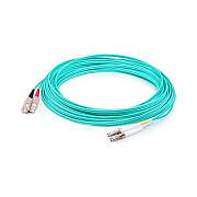 Add-On 3m Sc/lc M/m Om4 Aqua Fiber Patch Cbl (ADDSCLC3M5OM4TAA)
